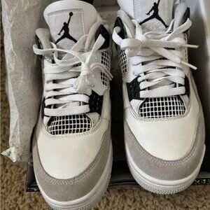 Air Jordan retro4 military black size 8m 9.5w